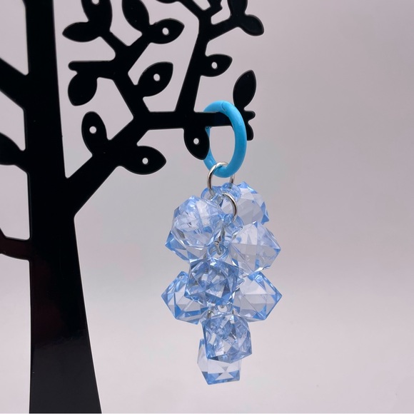BLUE CRYSTALLINE | Bag Charm | Keychain (Brand New!) ✨ - Picture 1 of 6